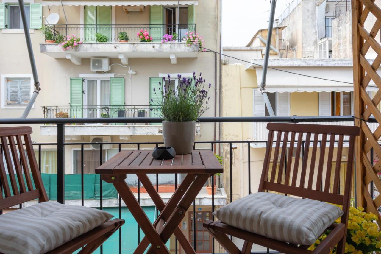 Scirocco Apartment In Corfu Center Dış mekan fotoğraf